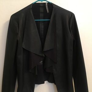 Zara Faux Black Leather Jacket